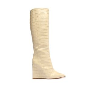 Schutz wedge tall boots